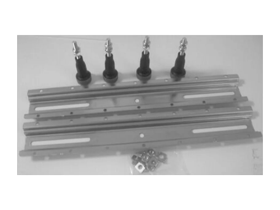 Pieds pour baignoire DURAVIT Gris 55x8,5x13 cm