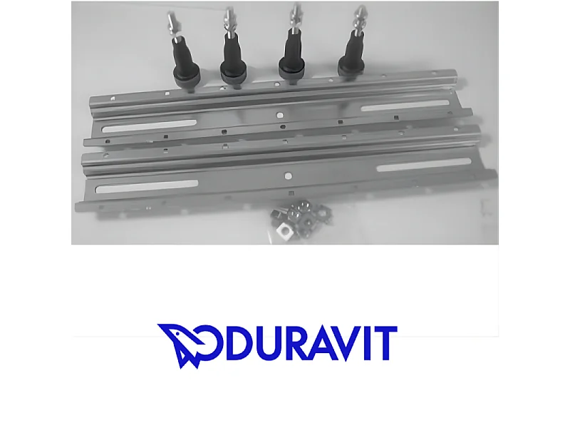 Pieds pour baignoire DURAVIT Gris 55x8,5x13 cm