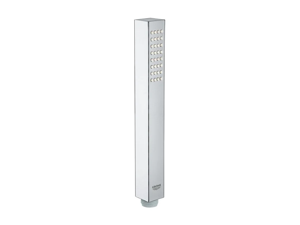 Douchette 1 jet GROHE Vitalio Joy Cube Stick chromé avec flexible 150 et support carré