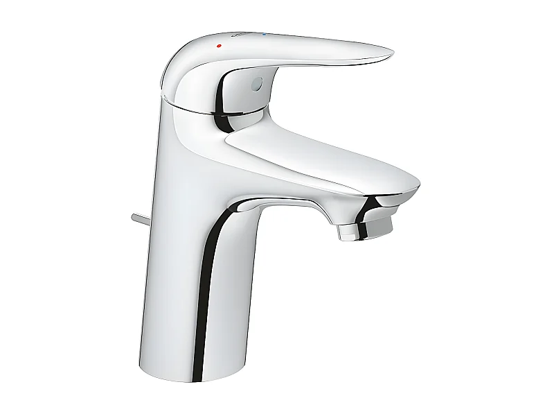 Bateria umywalkowa GROHE Quickfix Wave 2015 z wyciąganym korkiem i odpływem rozmiar S