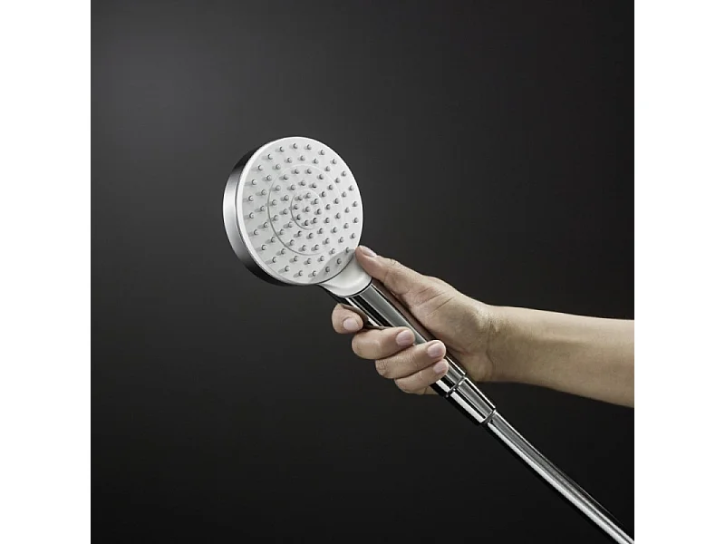 HANSGROHE Crometta Ecosmart+ rociador de ducha blanco/cromo