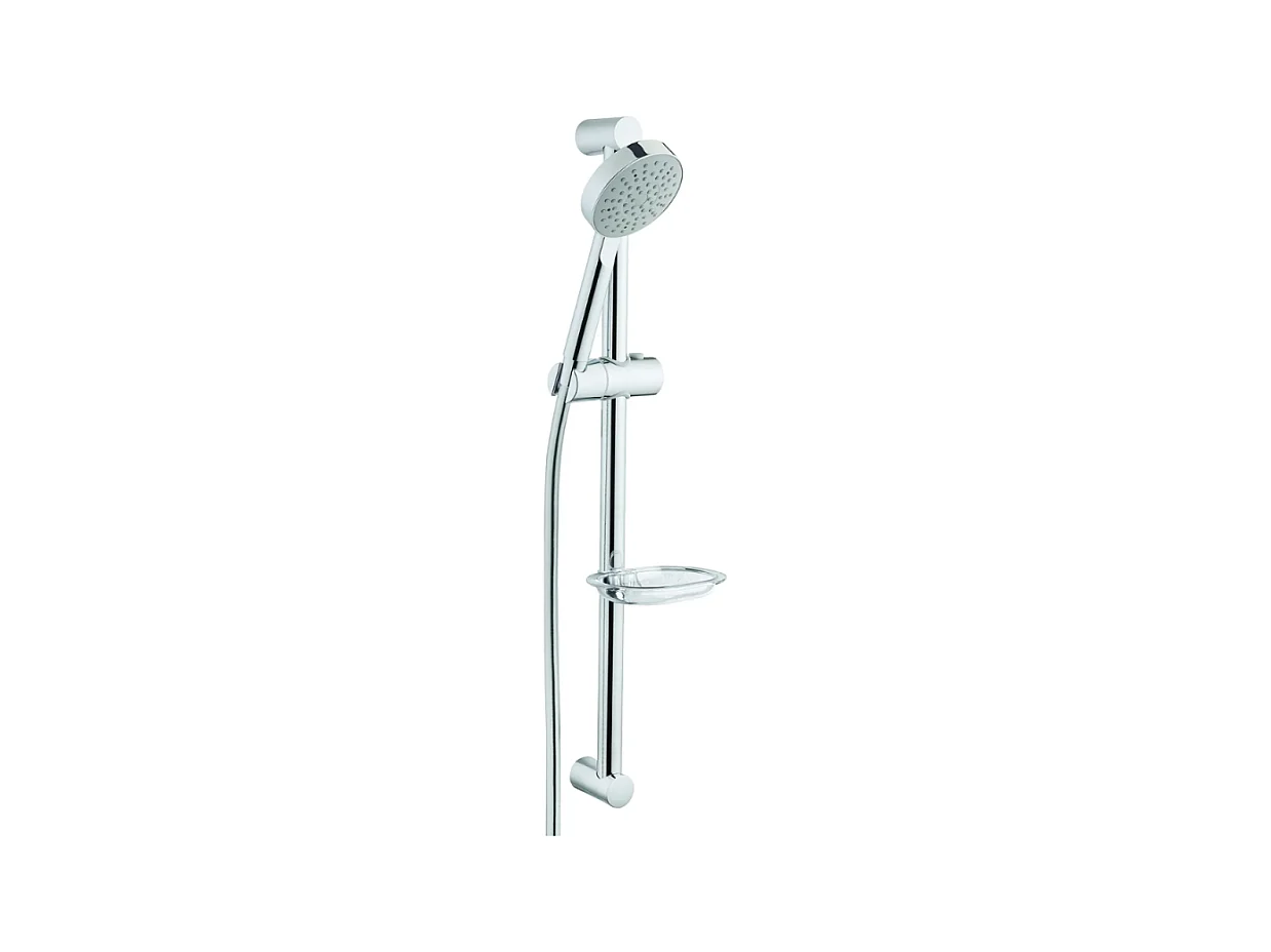 Pommeau de douche VITRA Master avec barre, porte savon et flexible