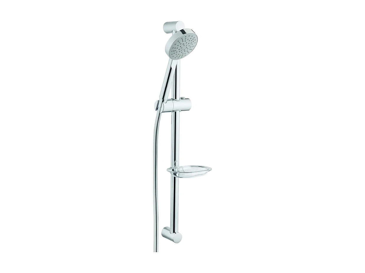 Pommeau de douche VITRA Master avec barre, porte savon et flexible