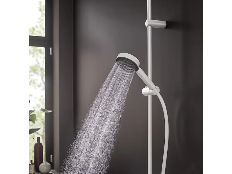 HANSGROHE Douchette à main 105 3jet Activation EcoSmart 9l/min blanc mat Pulsify Select