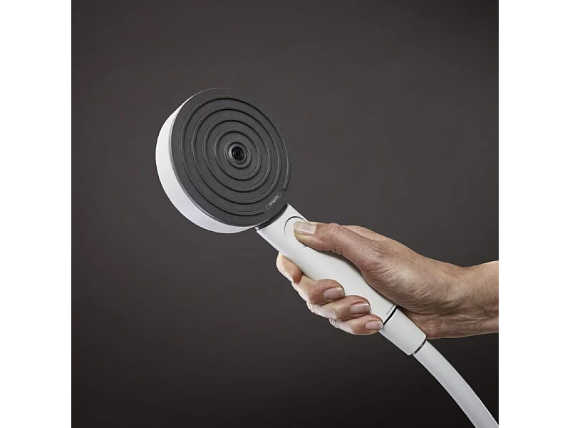 HANSGROHE Douchette à main 105 3jet Activation EcoSmart 9l/min blanc mat Pulsify Select
