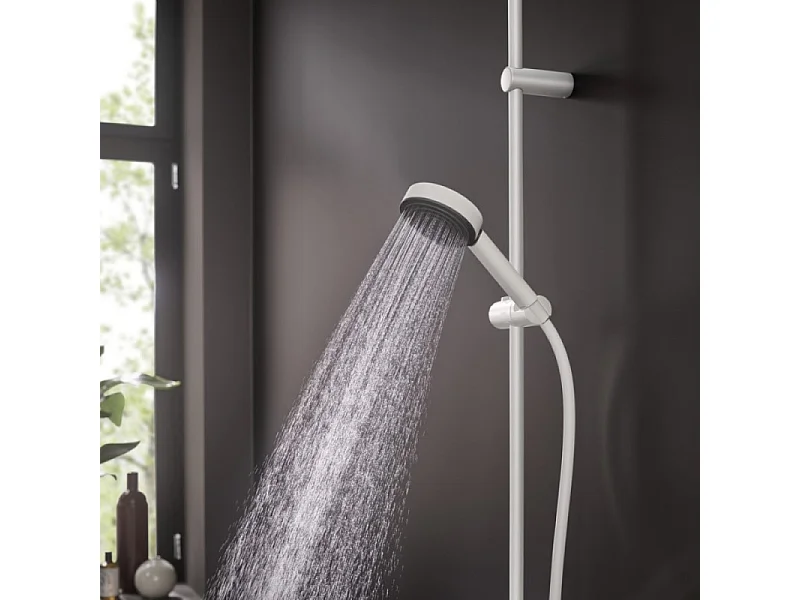 HANSGROHE Douchette à main 105 1jet EcoSmart 9l/min blanc mat Pulsify