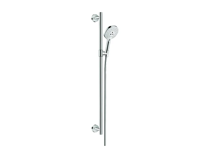Set de ducha 120 3jet con barra de ducha 90 cm blanco/cromo Hansgrohe Raindance Select S