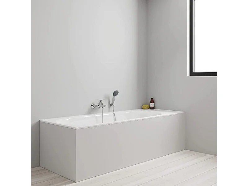 GROHE Start Flow Chroom Bad/douchemengkraan Longlife 46mm StarLight - 5 jaar garantie