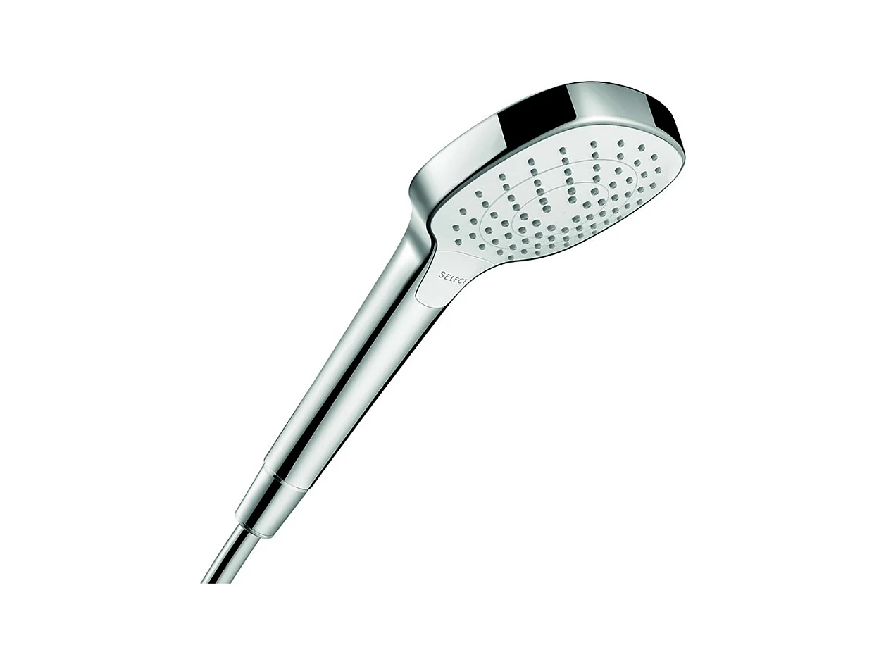 HANSGROHE Douchette à main Vario EcoSmart 9l/min blanc chromé Croma Select E