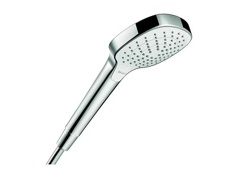 HANSGROHE Douchette à main Vario EcoSmart 9l/min blanc chromé Croma Select E