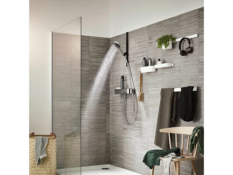 HANSGROHE Douchette à main 105 3jet Activation chromé Pulsify Select