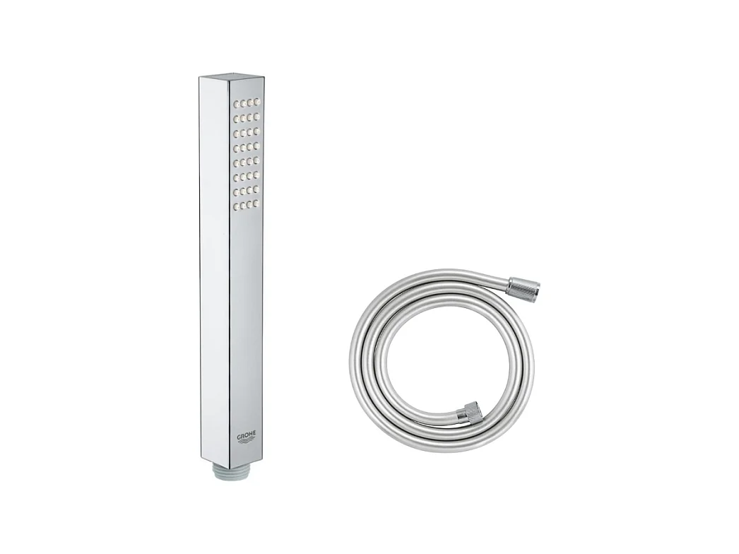 GROHE Douchette 1 jet Vitalio Joy Cube Stick chromé avec flexible 150