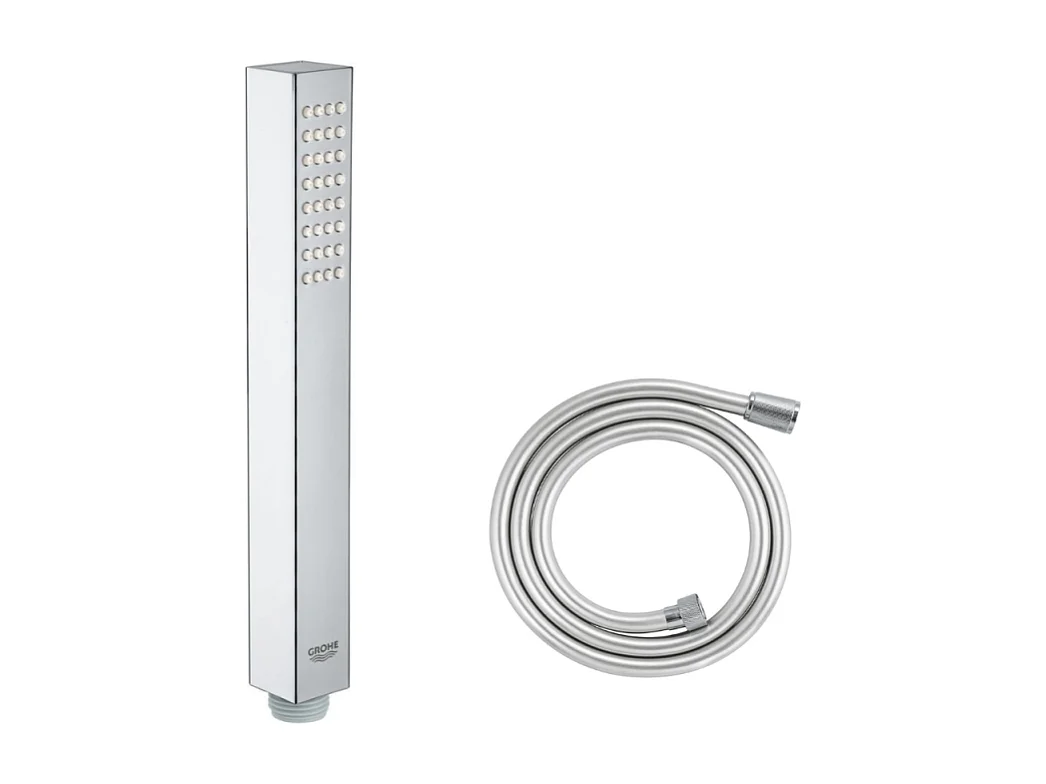 GROHE Douchette 1 jet Vitalio Joy Cube Stick chromé avec flexible 150