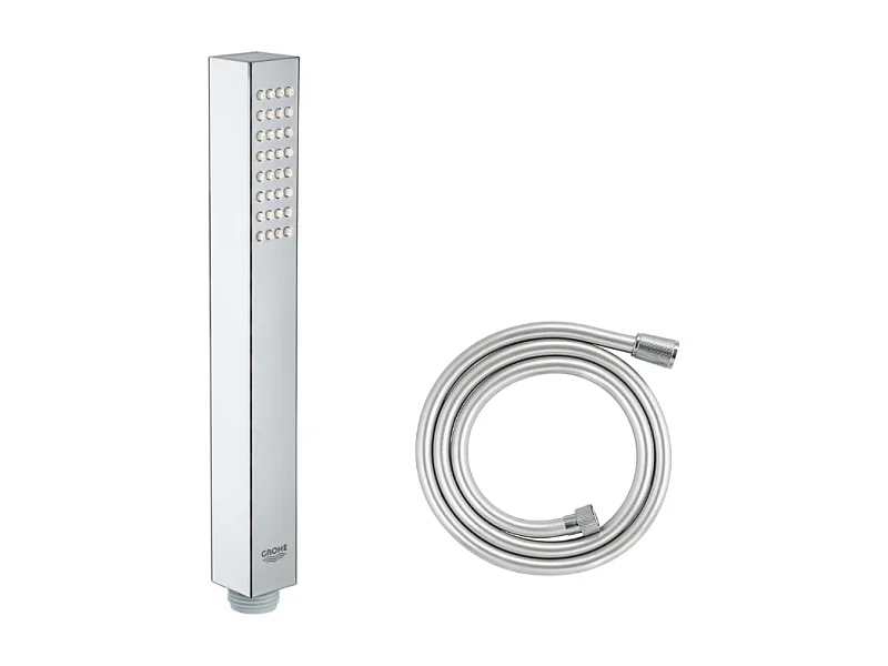 GROHE Douchette 1 jet Vitalio Joy Cube Stick chromé avec flexible 150