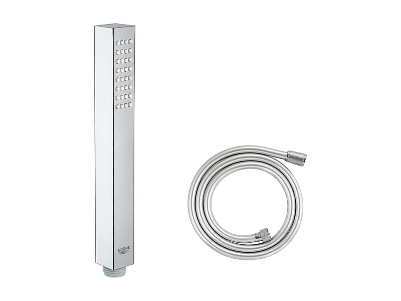 GROHE Douchette 1 jet Vitalio Joy Cube Stick chromé avec flexible 150
