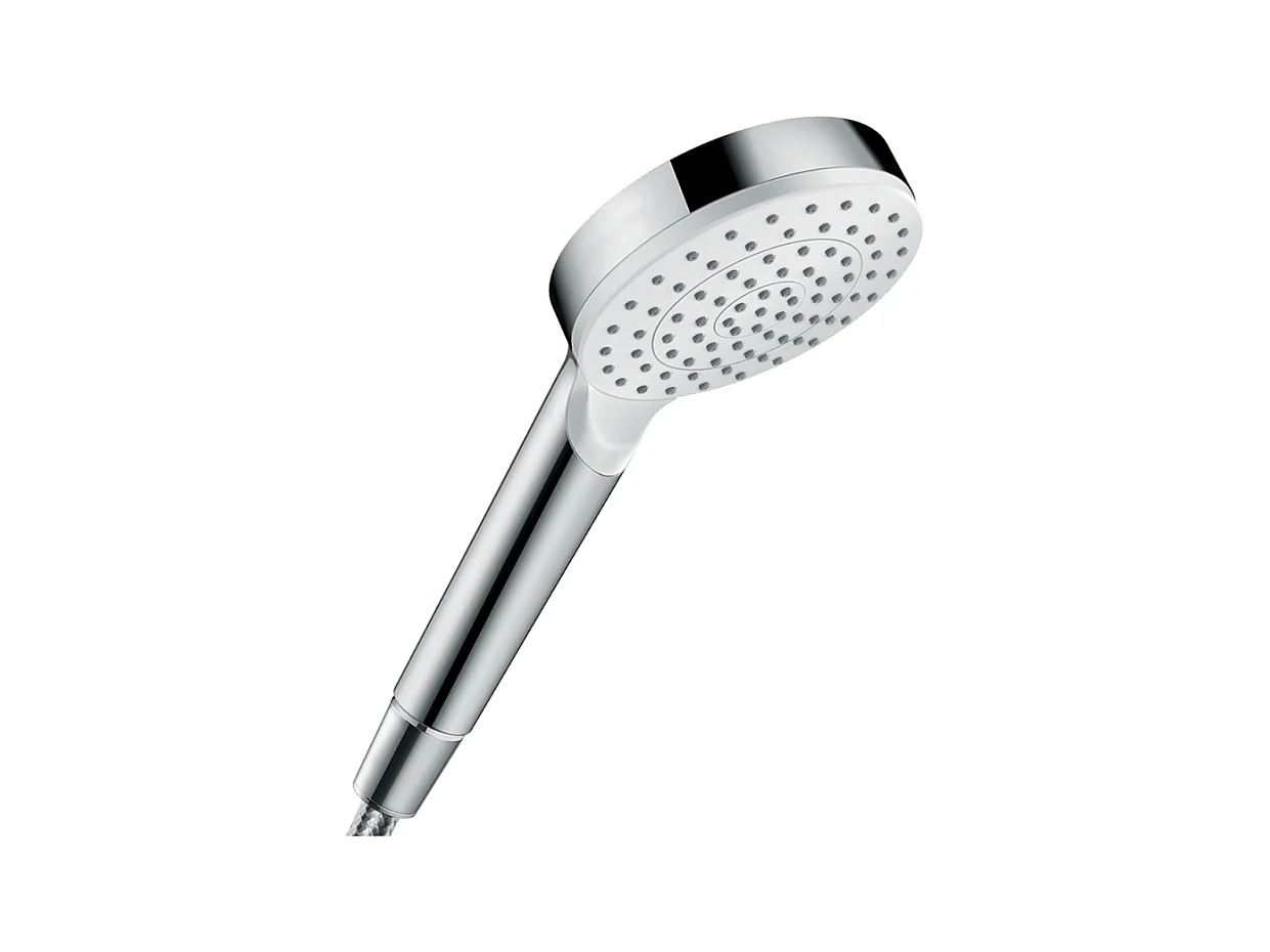 HANSGROHE Douchette à main 1jet EcoSmart 9l/min blanc chromé Crometta
