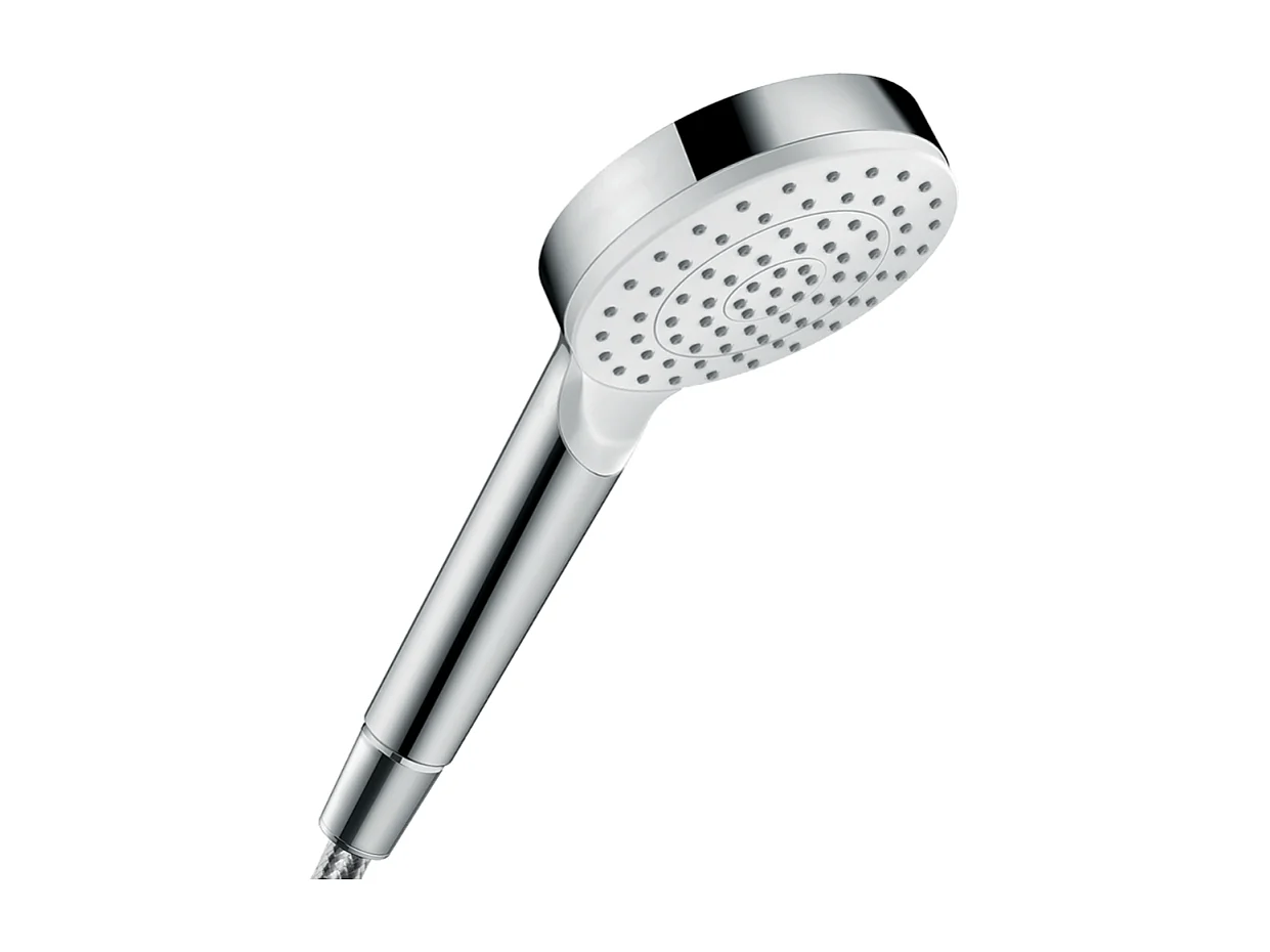 HANSGROHE Douchette à main 1jet EcoSmart 9l/min blanc chromé Crometta