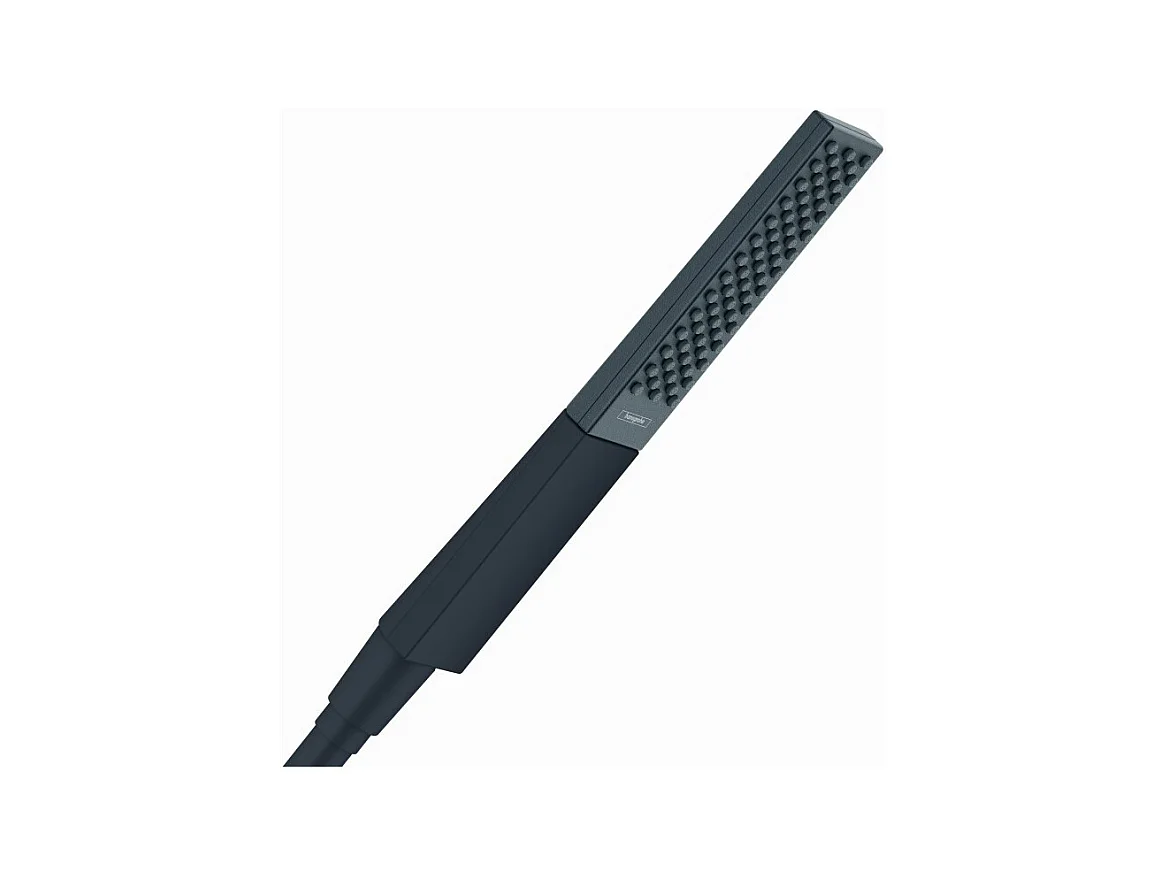 HANSGROHE Douchette à main 100 1jet EcoSmart noir mat Rainfinity