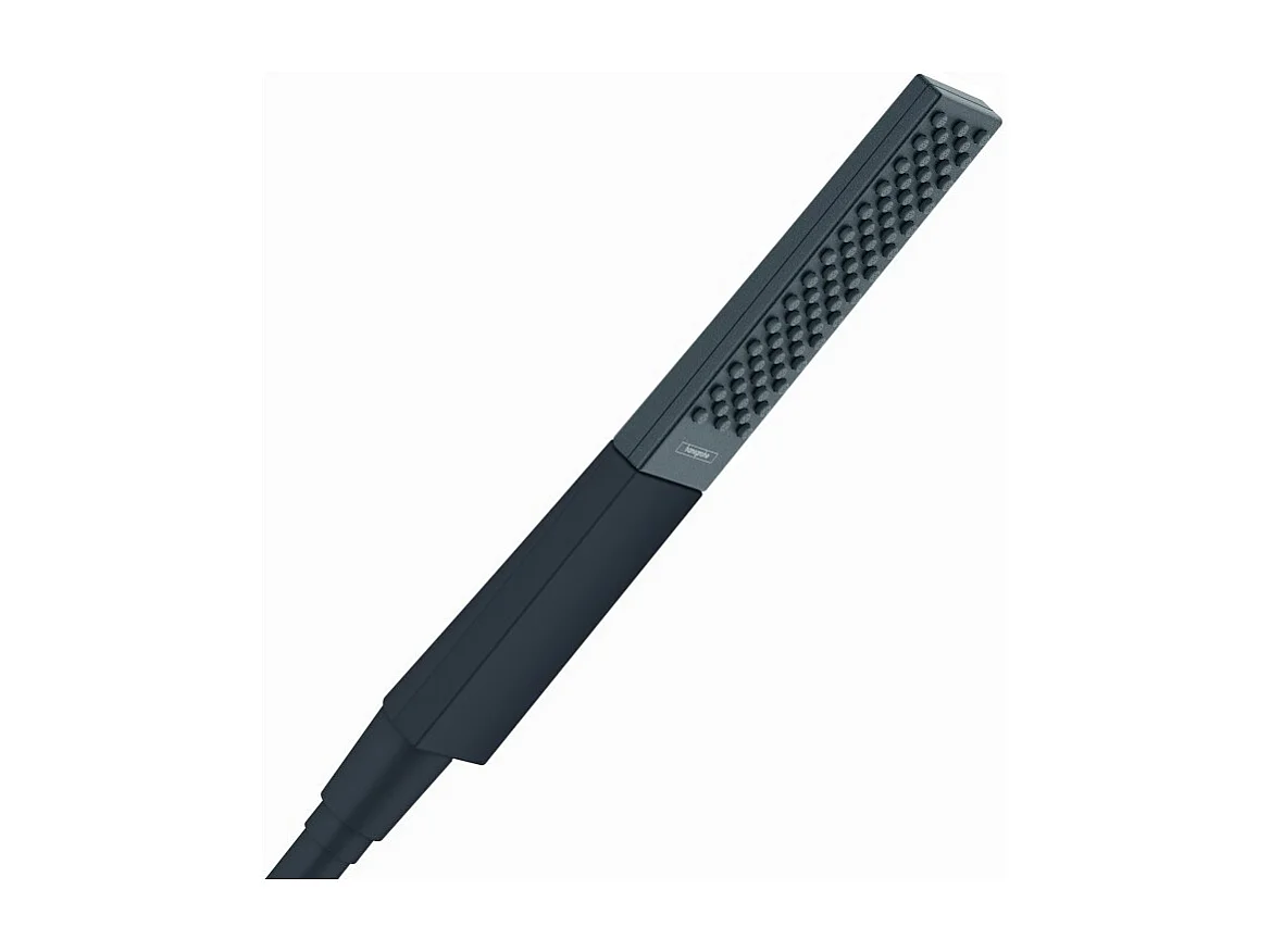 HANSGROHE Douchette à main 100 1jet EcoSmart noir mat Rainfinity