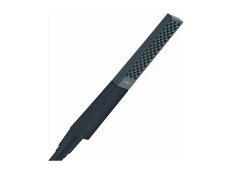 HANSGROHE Douchette à main 100 1jet EcoSmart noir mat Rainfinity