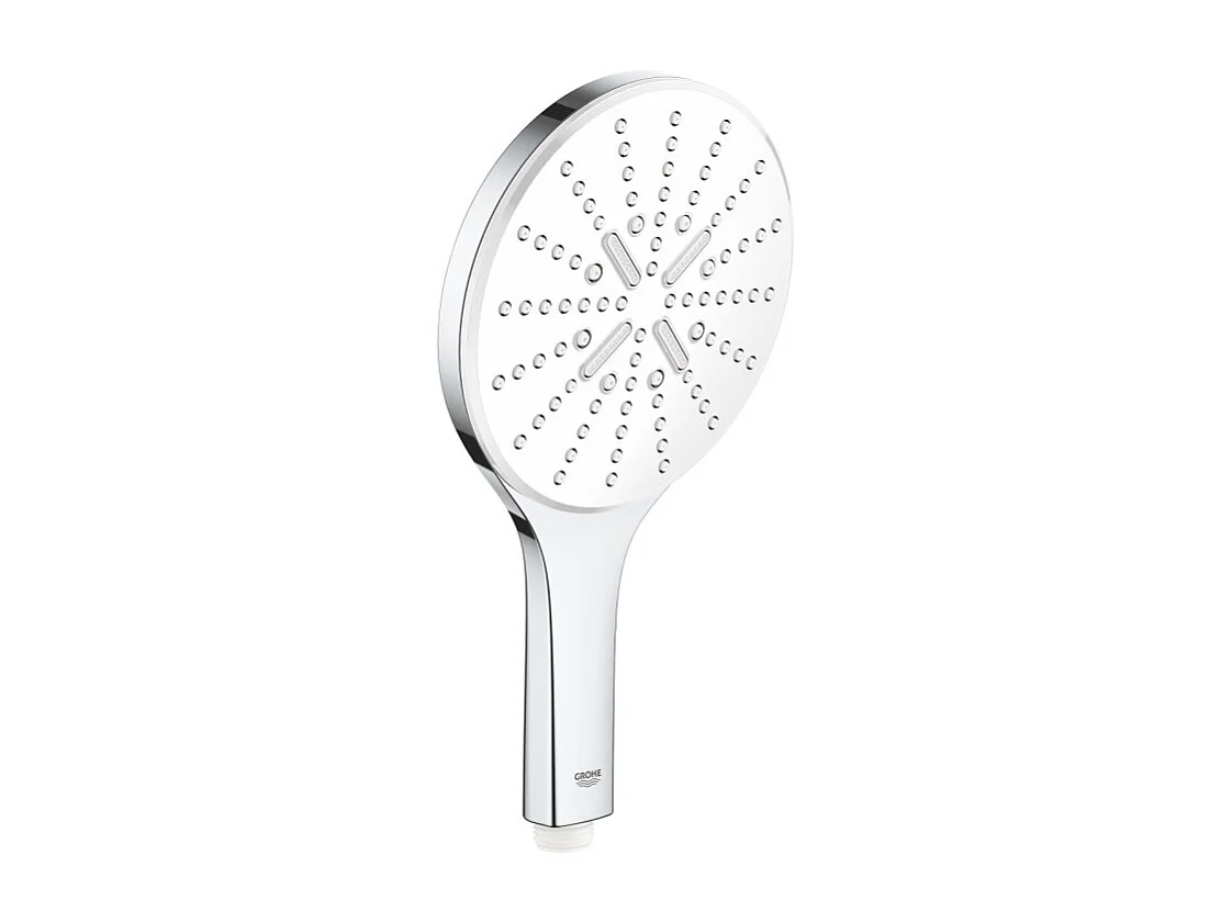 Pack douchette ronde 3 jets Vitalio Smartactive GROHE + Flexible 1500 chromé + Support mural