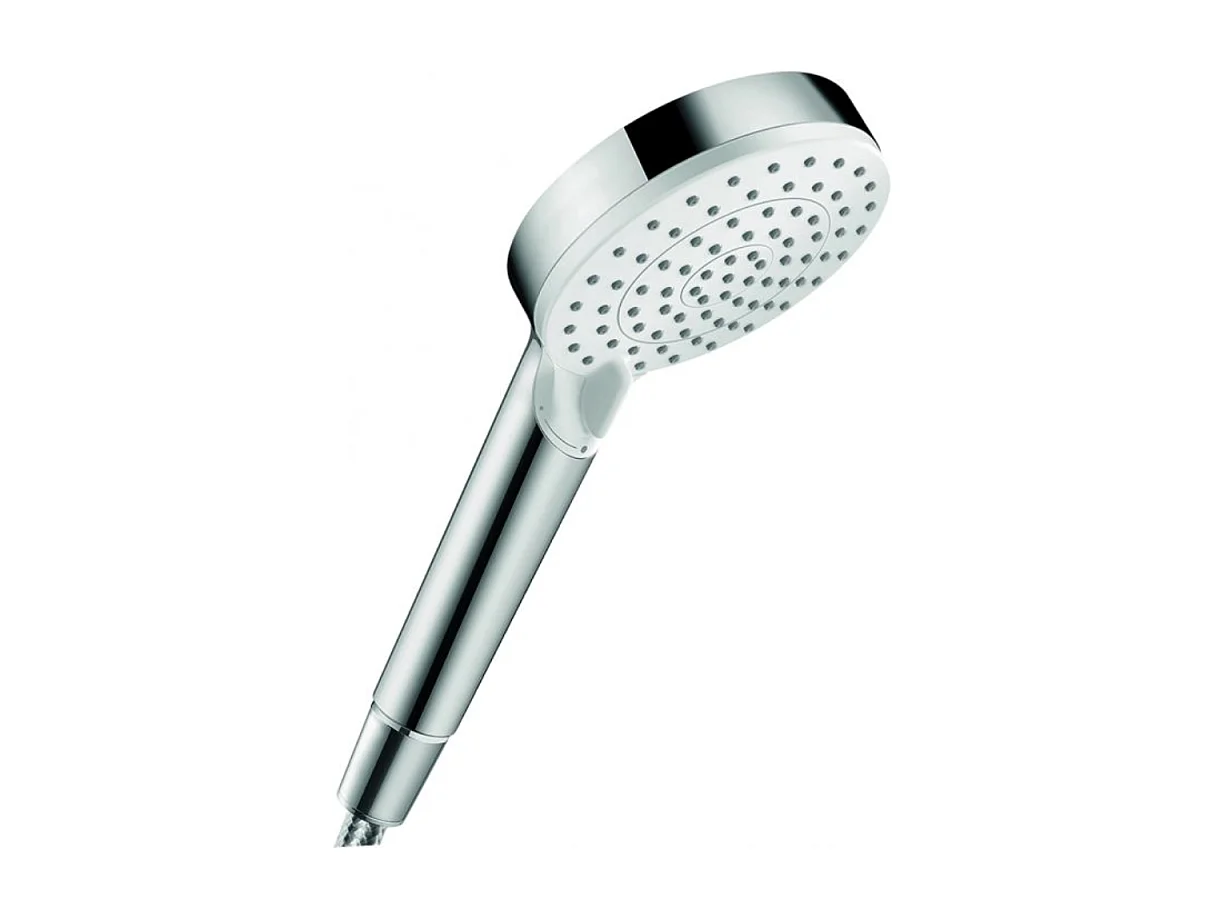 HANSGROHE Crometta EcoSmart rociador de ducha de 2 chorros blanco/cromo