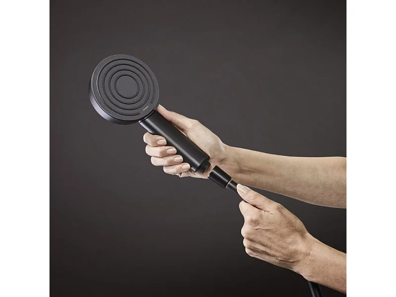 HANSGROHE Douchette à main 105 1jet EcoSmart 9l/min noir mat Pulsify