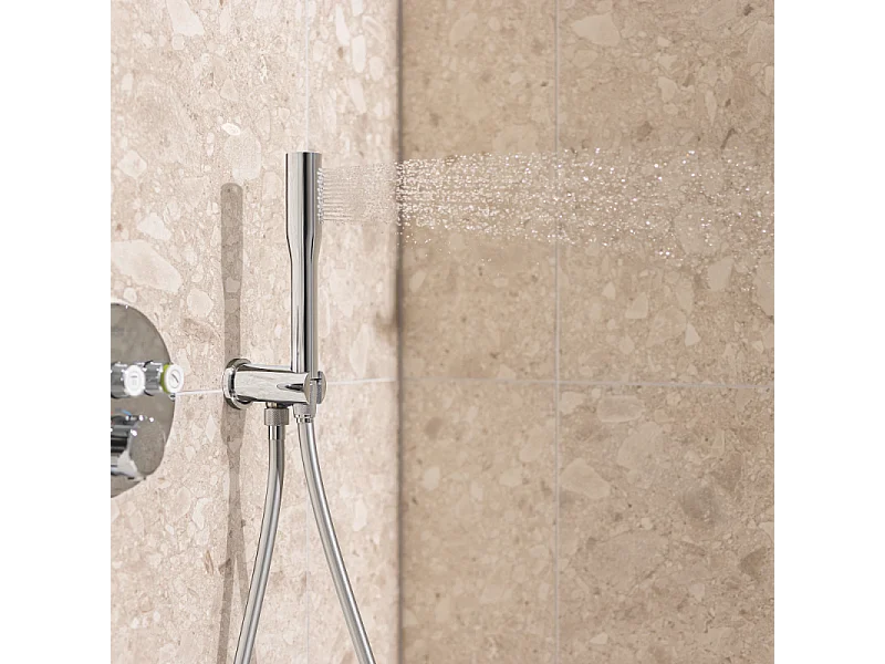 Pack douchette 1 jet GROHE Vitalio Get Stick chromé avec flexible 1500 chromé