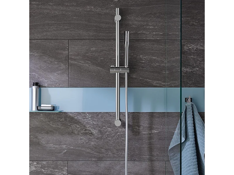 Pack douchette 1 jet GROHE Vitalio Get Stick chromé avec flexible 1500 chromé