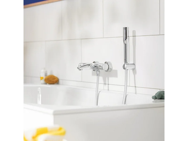 Pack douchette 1 jet GROHE Vitalio Get Stick chromé avec flexible 1500 chromé