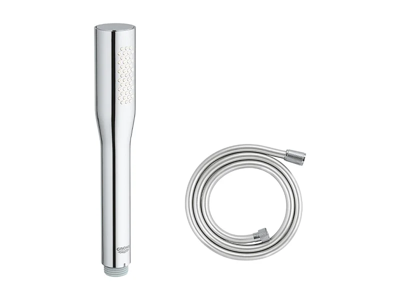 Pack douchette 1 jet GROHE Vitalio Get Stick chromé avec flexible 1500 chromé