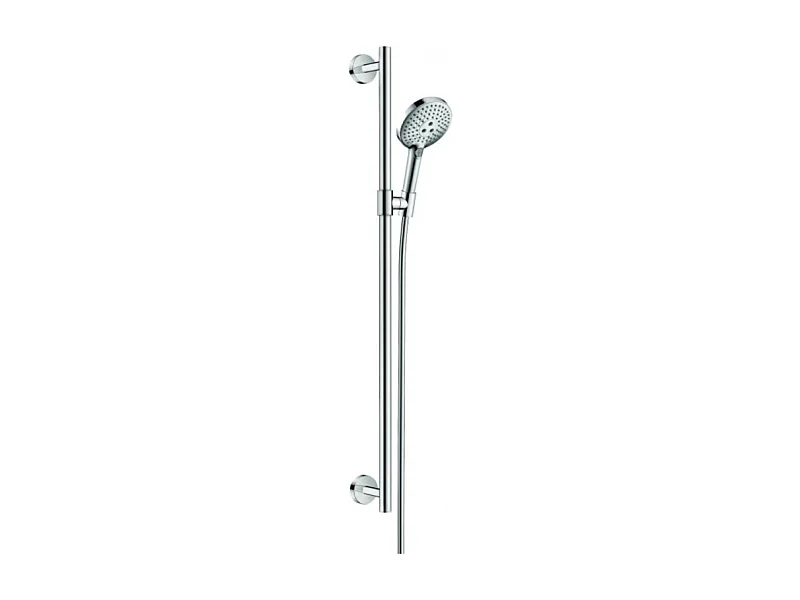 Ensemble de douche 120 3jet EcoSmart avec barre de douche 90 cm chromé Hansgrohe Raindance Select S