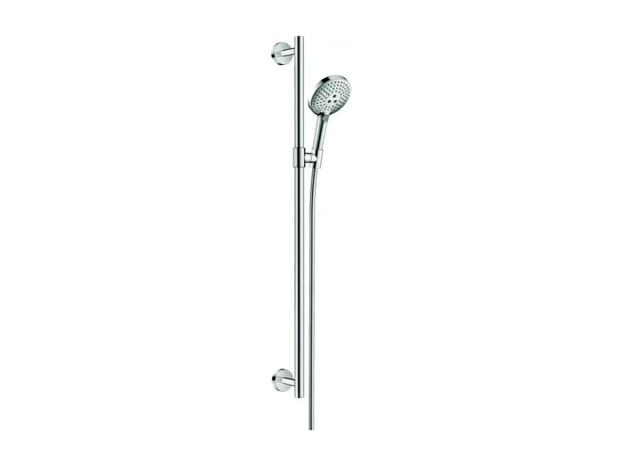 Ensemble de douche 120 3jet EcoSmart avec barre de douche 90 cm chromé Hansgrohe Raindance Select S