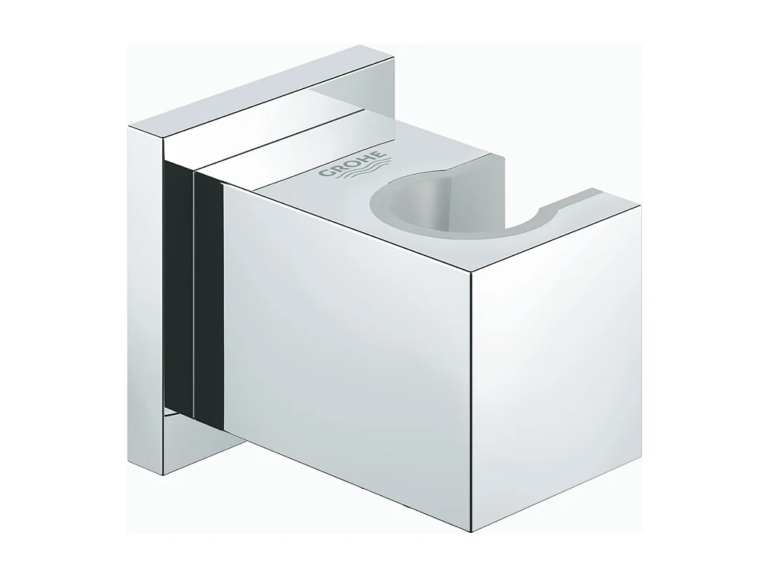 GROHE Douchette 3 jets Vitalio Smartactive chrome carré avec flexible 150 et support carré