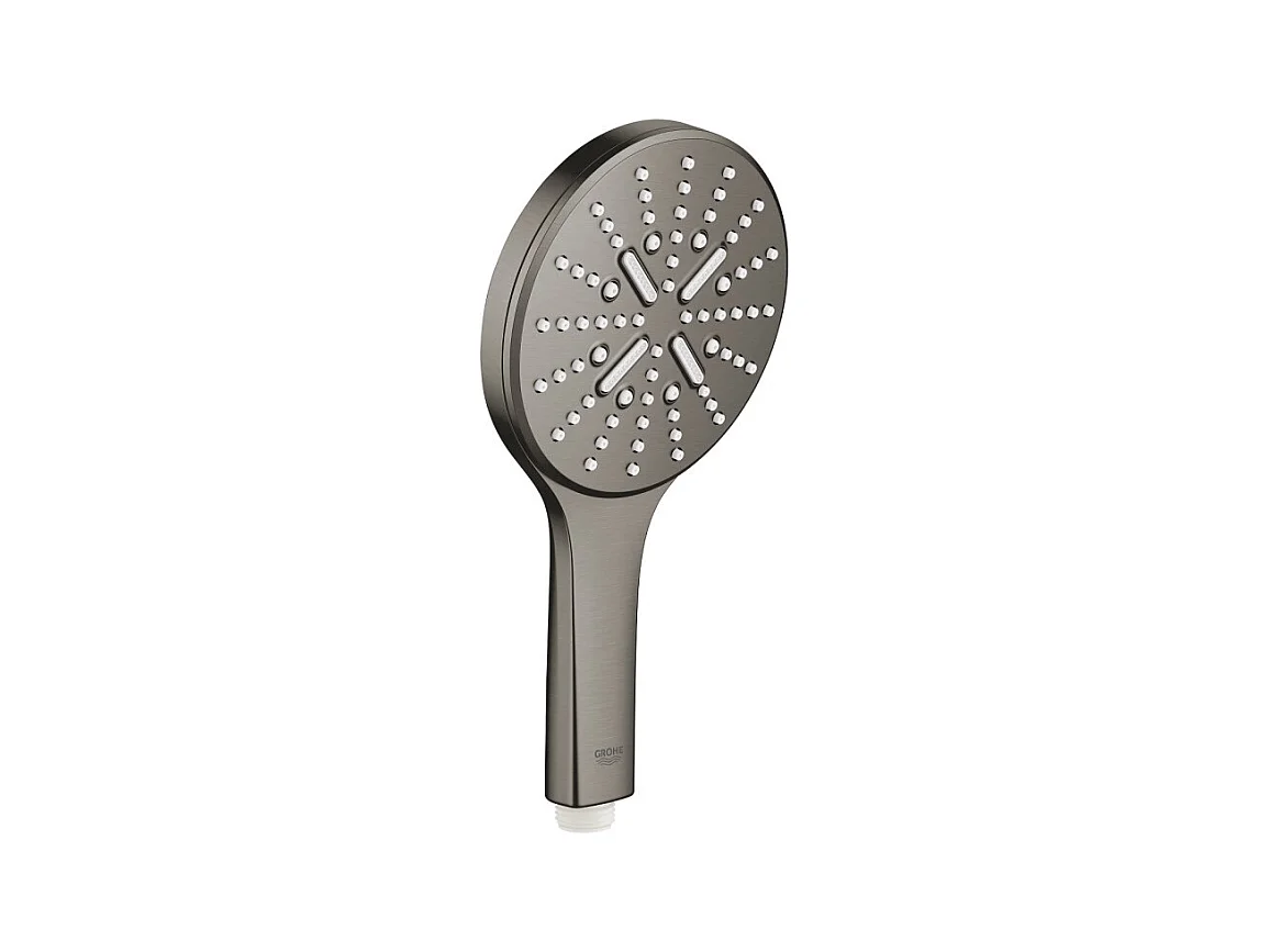 GROHE Rainshower smartactive 130 Teleducha de 3 chorros Grafito duro cepillado