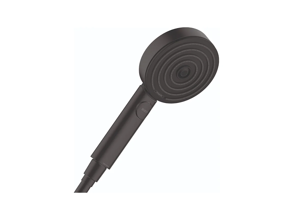 HANSGROHE Douchette à main 105 3jet Activation EcoSmart 9l/min noir mat Pulsify Select