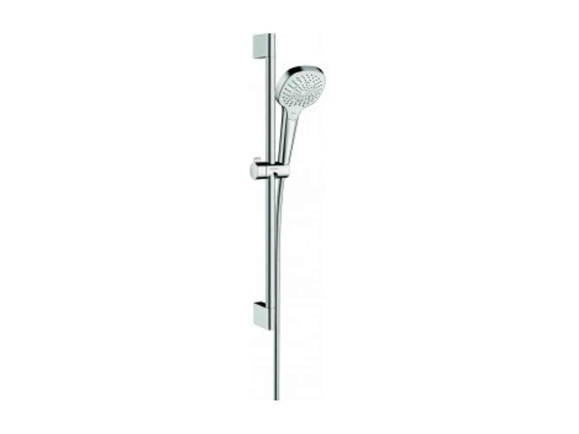 Conjunto de ducha multi con barra Unica'Croma 65 cm blanco/cromo Hansgrohe Croma Select E