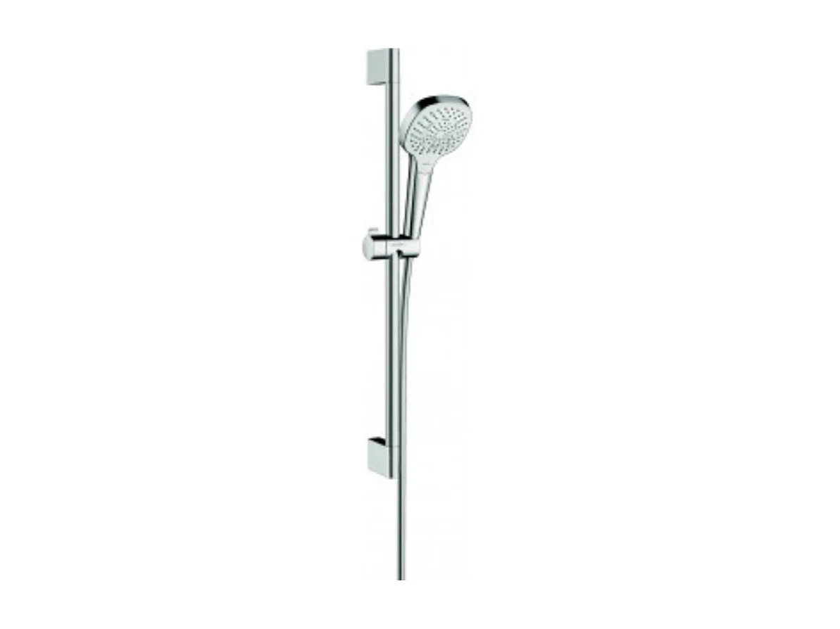 Conjunto de ducha multi con barra Unica'Croma 65 cm blanco/cromo Hansgrohe Croma Select E
