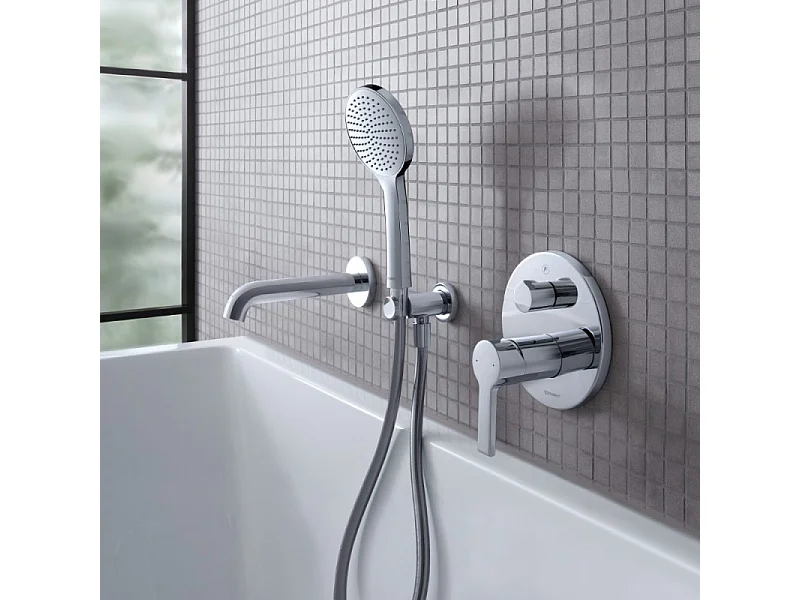 Flexible de douche DURAVIT Universal 160 cm chromé