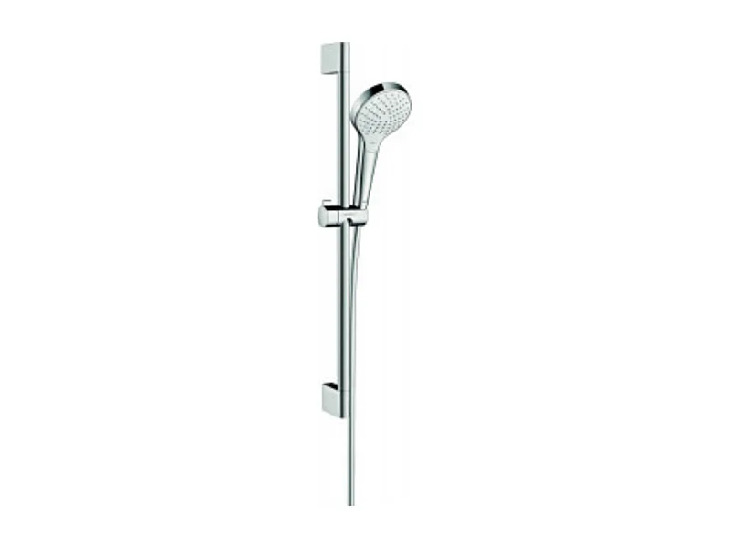 Set de ducha Vario con barra Unica'Croma 65 cm blanco/cromo Hansgrohe Croma Select S