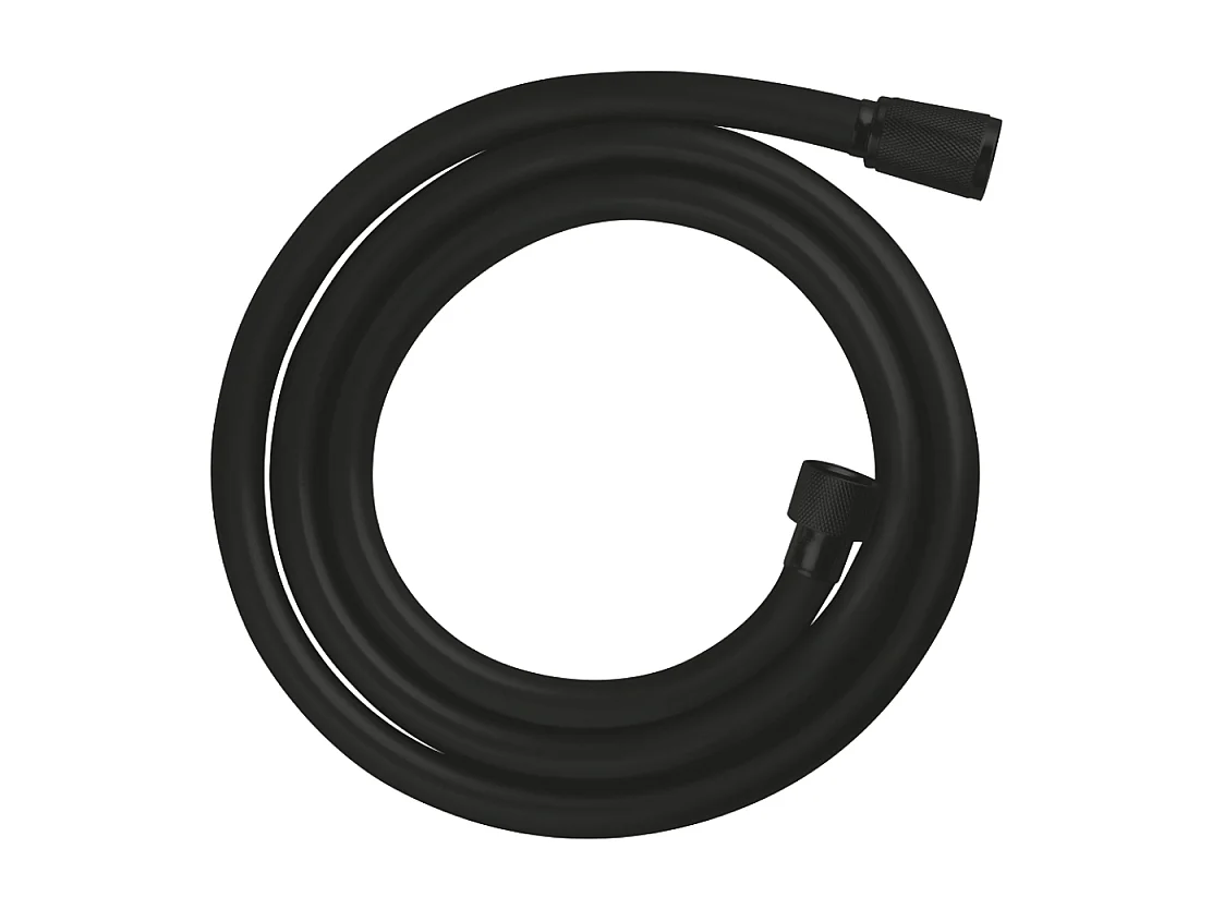 Flexible de douche GROHE VitalioFlex Trend 1750 mm noir mat