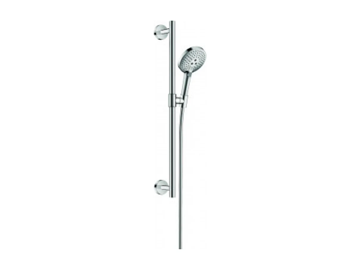 Set de douche 120 3jet avec barre Unica'Comfort 65 cm chromé Hansgrohe Raindance Select S