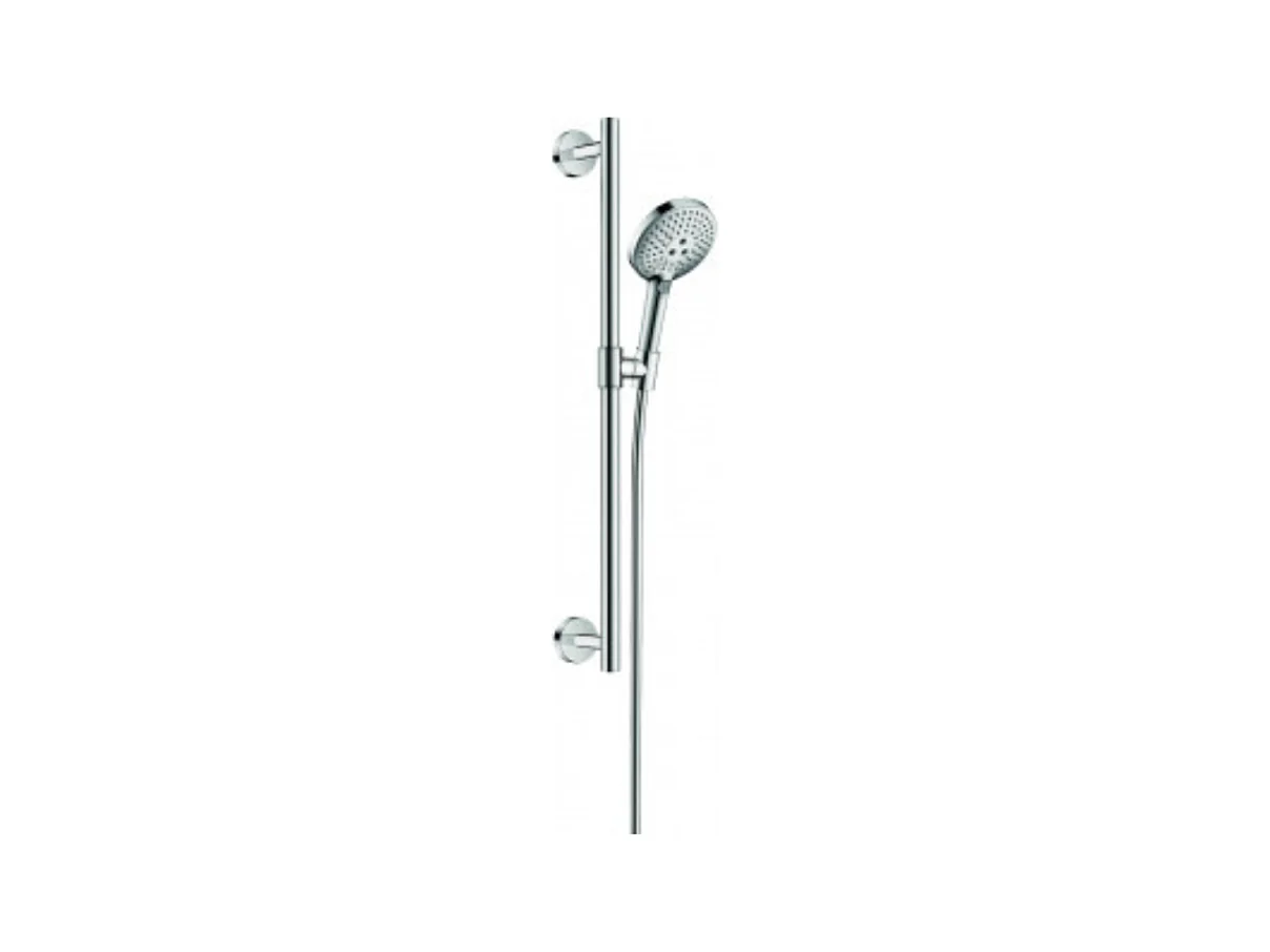 Set de douche 120 3jet avec barre Unica'Comfort 65 cm chromé Hansgrohe Raindance Select S