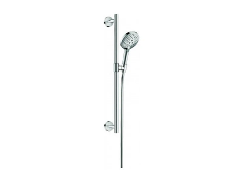 Set de douche 120 3jet avec barre Unica'Comfort 65 cm chromé Hansgrohe Raindance Select S