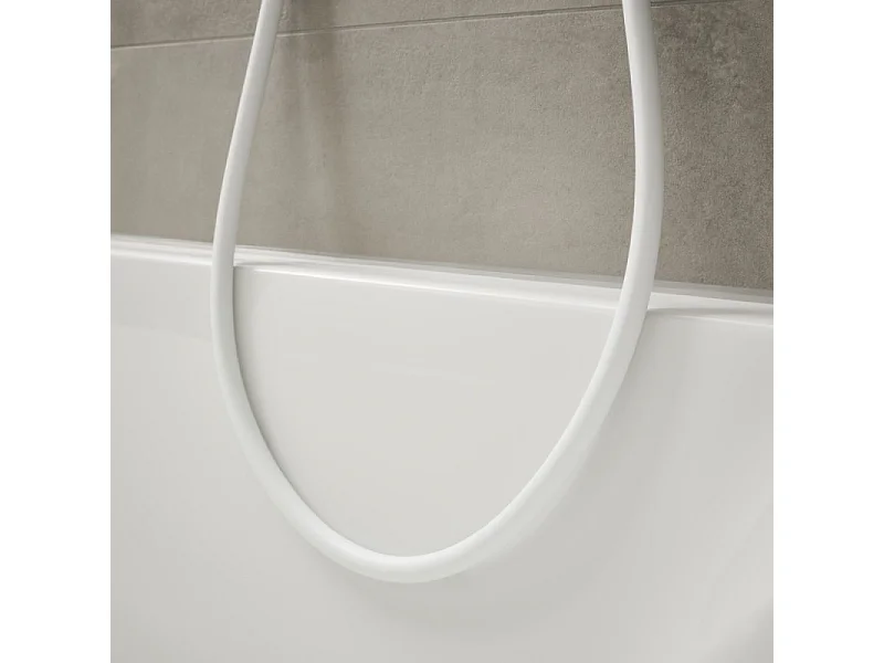 Flexo de ducha 1,25 m HANSGROHE Isiflex blanco mate