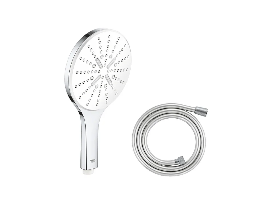 GROHE Douchette 3 jets Vitalio Smartactive ronde avec flexible 150