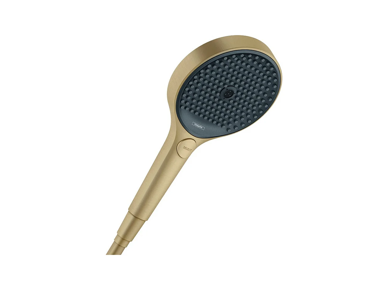 HANSGROHE Douchette à main 130 3jet EcoSmart bronze brossé Rainfinity
