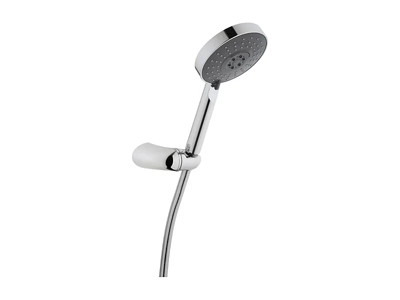 Pommeau de douche VITRA Master Slot 3 jets avec support et flexible
