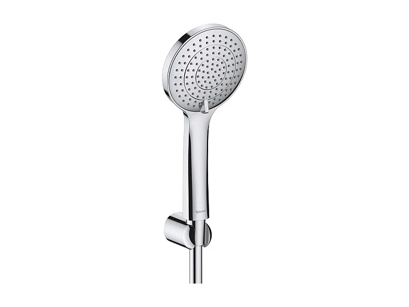 Pommeau de douche DURAVIT Universal 11 cm chromé avec support
