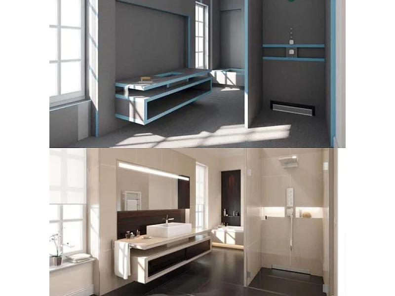 Panneau de construction WEDI 260 x 60 x 5 cm